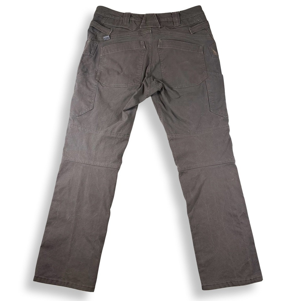 1620 Workwear Mens 34 Double Knee Cordura Utility Pants Gray Made in USA - Picture 2 of 9